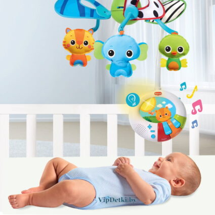 Музыкальный мобиль для детской кроватки Tiny Love «Игра в прятки»